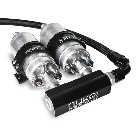 Nuke Performance üzemanyag naplógyűjtő 2x WALBRO GSL392 üzemanyagszivattyúhoz