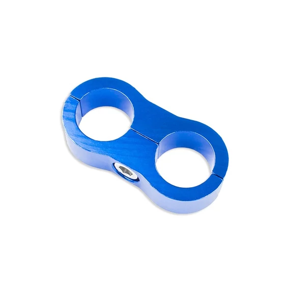 AN6 DUAL CLIPS Tömlő üzemanyagvezetékek bilincs kábel kék