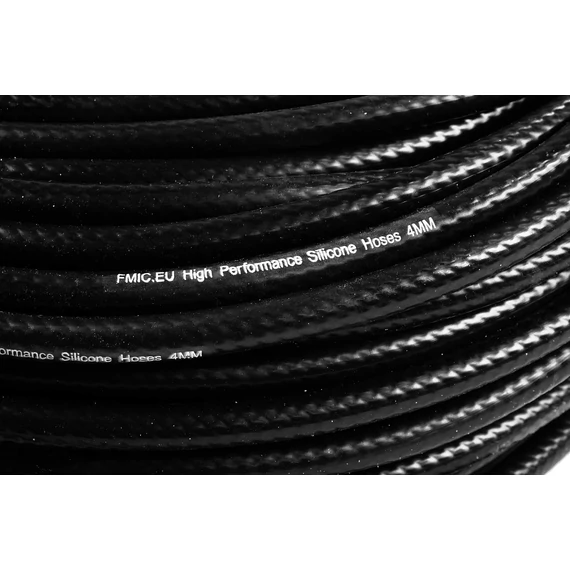 Fekete erősített vákumcső - 6mm (FMIC)