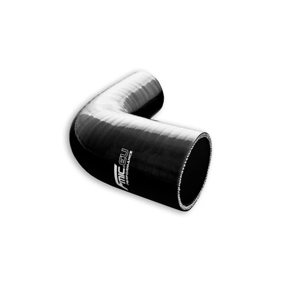 Szilikon szűkítő könyök 90' 38/63mm fekete
