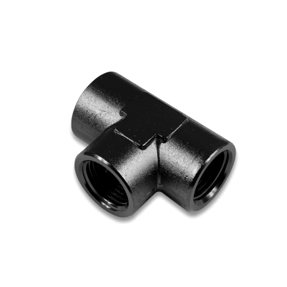  1/8NPT, T-elágazás, fekete