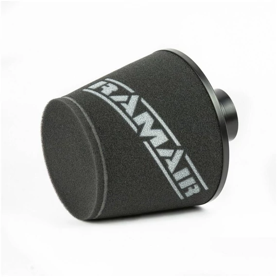 Univerzális nyak Fekete nagy alumínium talpú kúpszűrő Ramair JS-070-BK-KIT 70mm