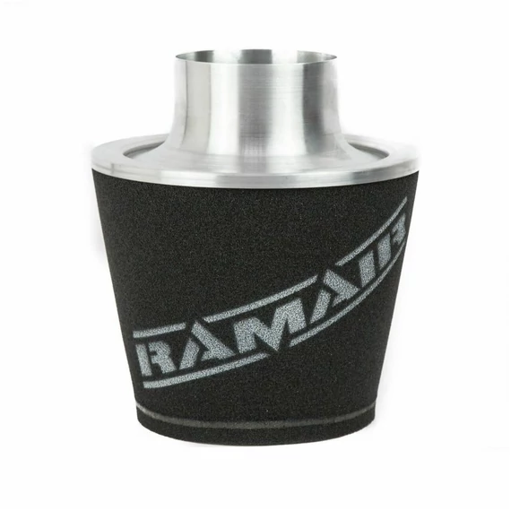 Univerzális nyak Fekete nagy alumínium talpú kúpszűrő Ramair JS-109-SL 102mm