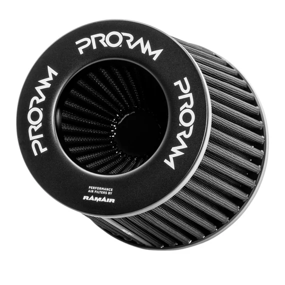 PRORAM PR-CC-150-85 83mm ID nyakú, közepes méretű, többféleképpen illeszkedő kúpos légszűrő