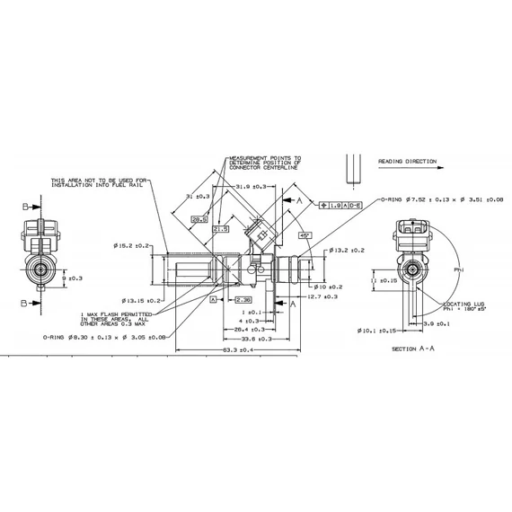 Bosch 347cc injektor