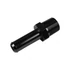Kép 3/4 - 1/2 NPT 15-16mm (5/8) 15-16mm (5/8) nyomócsöves csőcsatlakozó adapter üzemanyag Fekete