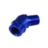 Kép 4/5 - Adapter 1/2 NPT 45' női és férfi csatlakozó tömlőcsatlakozó Kék