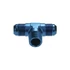 Kép 4/5 - 1/4 NPT - AN6 JIC Flare T-PIECE fa üzemanyag-olaj adapter kék
