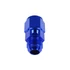 Kép 1/4 - AN12(anya) - AN12(apa) fitting,  1/8 NPT szenzor foglalattal, kék