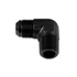 Kép 1/4 - AN6 -1/4NPT fitting 90°, Fekete
