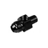 Kép 2/4 - AN8 AN -8 -ból 1/4 NPT-be 1/8 NPT üzemanyag-olaj adapter Fekete