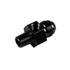 Kép 1/4 - AN8 -1/4NPT fitting, 1/8NPT szenzor foglalat, Fekete