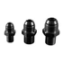 Kép 3/4 - AN-8 AN8 AN8 JIC Flare 1/8 NPT egyenes tömlőcsatlakozó adapter Fekete