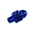 Kép 3/4 - AN8 AN -8-ból 3/8 NPT-re 1/8 NPT üzemanyag-olaj adapter Kék