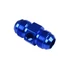 Kép 4/4 - AN8 AN- 8 adapter hím-hím csatlakozó 1/8 NPT inline porttal Üzemanyag olajnyomás kék