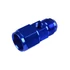 Kép 2/4 - AN8 AN-8 AN-8 Női-házas inc Inline port 1/8 NPT üzemanyag-olajnyomásmérő T-alkatrész adapter Kék