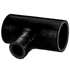 Kép 3/6 - T-darab 63/32mm Fekete