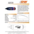Kép 2/2 - Üzemanyagszivattyú DeatschWerks DW420 420lph a G35 03-08 350z 03-08 Legacy GT 10+-hez