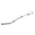Kép 1/2 - Kipufogórendszer XForce Nissan 200SX 1994-1998 S14 rozsdamentes acélhoz