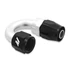 Kép 1/2 - Mishimoto MMFT-SW-08P-180 Alumínium PTFE -8AN 180 fokos szerelvény Fekete