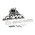 Kép 6/6 - Kipufogócső FMIC.Pro Toyota 2JZ GTE T4 Twin Scroll SS321