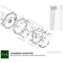 Kép 4/8 - Sebességváltó adapterlemez BMW M60 M62 - BMW M50 M52 M54 M57 S50 S52 S54 DCT DKG GS7D36SG N54