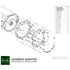 Kép 5/8 - Sebességváltó adapterlemez BMW M60 M62 - BMW M50 M52 M54 M57 S50 S52 S54 DCT DKG GS7D36SG N54