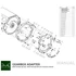 Kép 7/8 - Sebességváltó adapterlemez BMW M60 M62 - BMW M50 M52 M54 M57 S50 S52 S54 DCT DKG GS7D36SG N54