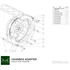Kép 3/5 - Sebességváltó adapterlemez Toyota JZ 1JZ 2JZ - Mazda RX-8
