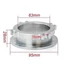 Kép 5/5 - Downpipe T03 4 csavar 2,5" V-Band