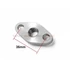 Kép 4/4 - Olajellátó karima T3 T4 T04 1/4" NPT
