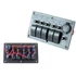 Kép 1/4 - Kapcsolópanel ALU, ON-OFFx5, 1xGZ, BA 3x5A 2x10A 1x15A IP68