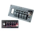 Kép 1/4 - Kapcsolópanel ALU,ON-OFFx5, 1xZ, BA 3x5A 2x10A 1x15A 3x5A 2x10A 1x15A IP68