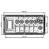 Kép 4/4 - Kapcsolópanel ALU,ON-OFFx5, 1xZ, BA 3x5A 2x10A 1x15A 3x5A 2x10A 1x15A IP68