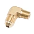 Kép 1/5 - Adapter 1/8" - AN4 90 fokos sárgaréz adapterre