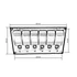 Kép 4/4 - Kapcsoló 12/24V IP68 (ON)-OFFx1, ON-OFFx5, 3B 5A, 2B 10A, 1B 15A