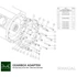 Kép 5/5 - Sebességváltó adapterlemez Mercedes Benz V8 M156 AMG - BMW M57N / M57N2 GS6-53DZ / N54 GS6-53BZ / N5