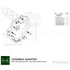 Kép 2/2 - Sebességváltó adapterlemez H B204 B205 B234 B235 - Manuális BMW (M57N2) RWD