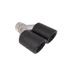 Kép 1/5 - Dupla kipufogócsúcs 2x101mm belépés 63mm Carbon L