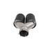 Kép 3/5 - Dupla kipufogócsúcs 2x101mm belépés 63mm Carbon L