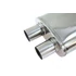 Kép 2/3 - Középső kipufogó 76mm TurboWorks LT 409SS 355mm 355mm