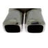 Kép 3/4 - Hátsó kipufogó TurboWorks 2x75x86mm bemenet 63,5mm