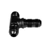 Kép 3/4 - TEE BULKHEAD MALE/MALE/MALE AN10 FEKETE
