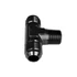 Kép 3/4 - AN4-1/8 NPT-AN4 Fekete TEE MALE/MALE/MALE AN4-1/8 NPT-AN4 Fekete